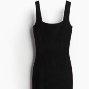 H&M rib knit bodycon dress